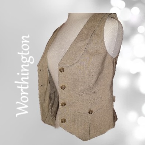 Worthington Jackets & Blazers - Worthington Dress Vest Size Small